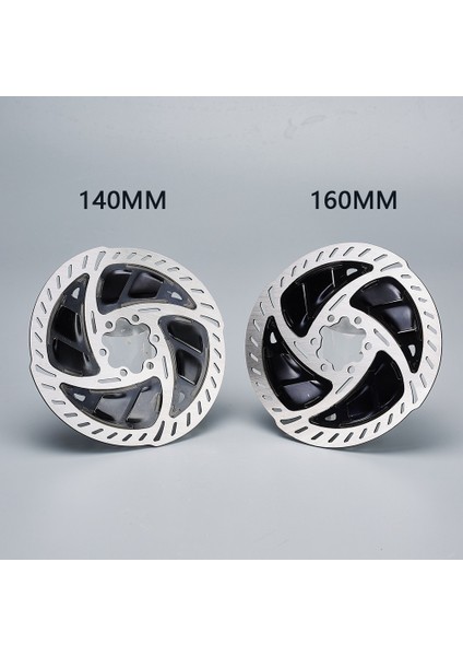 160MM Gümüş Tarzı Dağ Gravel Yol Bisikleti Için Tb Bisiklet Disk Fren Soğutma Yüzen Rotor Hızlı Soğutma Rotor RT900 Fren 6 Civata (Yurt Dışından)