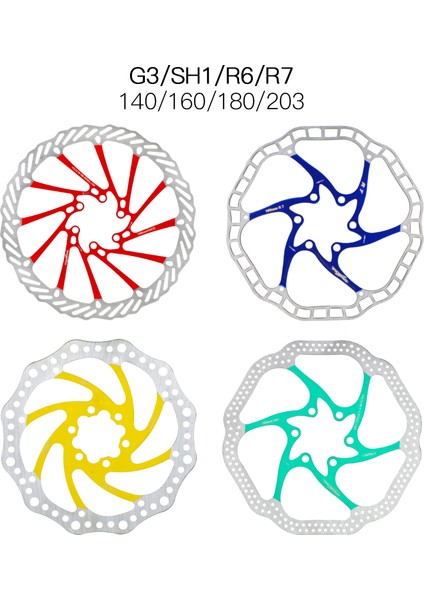 R6 140 Altın Tarzı Mtb Rotor Hidrolik Disk Fren Bisikleti Için Disk Fren Dağ Bisikleti Freio Hidraulico (Yurt Dışından)