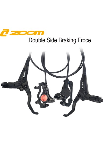 1 Adet Disk 160ROTOR Stili Zoom Mtb Bisiklet Hidrolik Disk Fren Seti Xc Trail Kaliperler Metal Dağ Bisikleti Fren Balataları Mineral Yağ Basınç Rotor HB870 (Yurt Dışından)