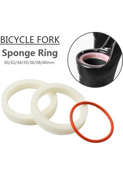 38MM Tarzı Bisiklet Ön Çatal Sünger Halka Hava Çatal Amortisörü Mühür Yağ Köpük Emici Mühür mm Bisiklet Aksesuarları (Yurt Dışından) fiyatları