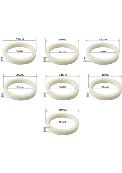 38MM Tarzı Bisiklet Ön Çatal Sünger Halka Hava Çatal Amortisörü Mühür Yağ Köpük Emici Mühür mm Bisiklet Aksesuarları (Yurt Dışından) fırsatları