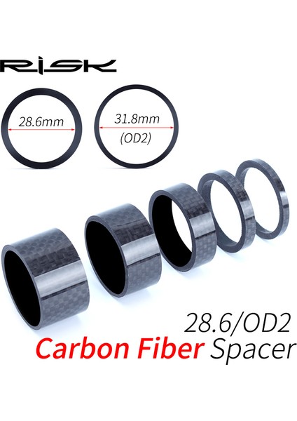5mm-1pc-28.6mm Tarzı Bisiklet Karbon Fiber Ön Çatal Aralık Seti Direksiyon Yıkayıcı Halka Conta Başlık Takımı Mtb Bisiklet Gidon Yıkık Yol Bisikleti Hafif (Yurt Dışından) fiyatları