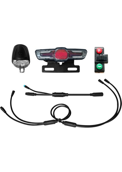 Kt Denetleyici Su Geçirmez Hat DK15 Işık Grubu Ön Işık Arka Işık Fren Lambası Dönüş Sinyali Korna 9 Çekirdek (Yurt Dışından)