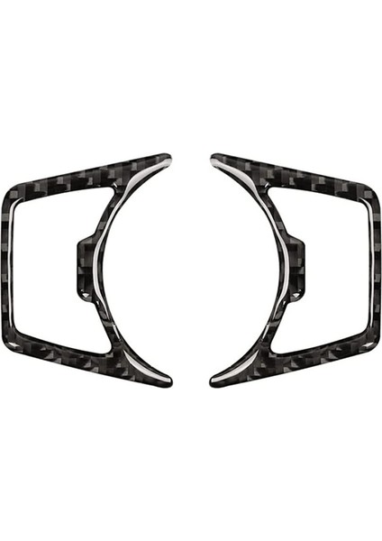 Karbon Fiber Araba Far Anahtarı Düğmeleri Etiket Trim Çıkartması 2015-2021 Iç Aksesuarlar Için (Yurt Dışından)