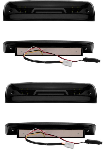2x Araba LED Duman Üçüncü Fren Kargo Işık Ram 1500 2500 3500 2009-2018 Için Fit (Yurt Dışından)