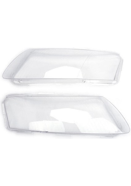 2 Adet Set Araba Ön Far Kafa Işık Lambası Lens Kapağı Şeffaf Için Uygun-A6 -C6 2006-2011 4F0941003 4F0941004 (Yurt Dışından)