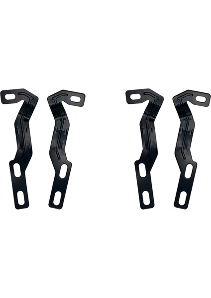 8x LED Işık Pod Metal Kaput Montaj Braketi Kiti 2016-2020 Için Hendek Kaput Işık Braketleri (Yurt Dışından)