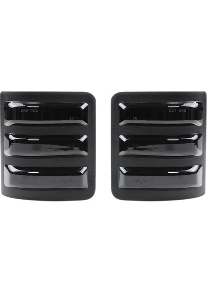 Füme LED Dinamik Yan Ayna Gösterge Işığı F250 F350 F450 Süper Görev 08-16 Dikiz Aynası Dönüş Sinyali Lambası (Yurt Dışından)