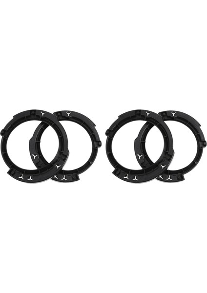 2 Çift 7 Inç Far Yuvarlak Halka Montaj Braketi 2007-2016 Wrangler Jk Için (Yurt Dışından)
