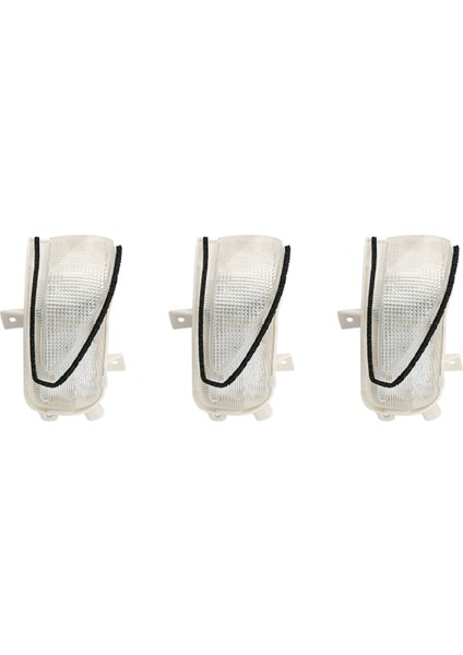 3x Dikiz Yan Ayna Dönüş Sinyali Gösterge Işığı Tekrarlayıcı Fıt Jazz 2009 - 2014 Için 34350-TG5-H01 (Sol) (Yurt Dışından)