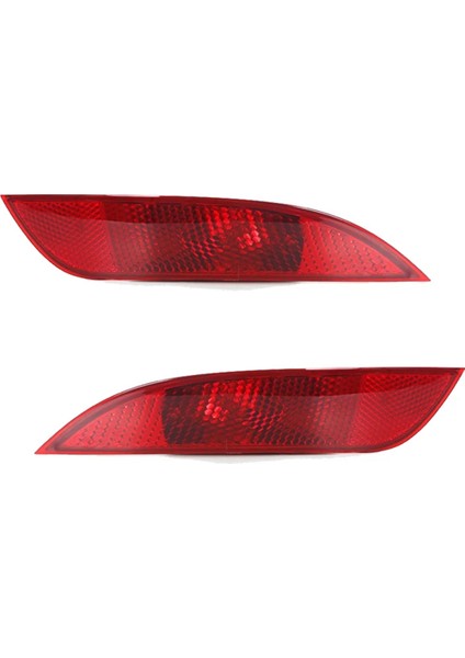 Çift Araba Arka Tampon Uyarı Lambası Reflektör Trim Şerit Odak Hatchback 2015-2018 Kuyruk Reflektör Lambası Hiçbir Ampul (Yurt Dışından)
