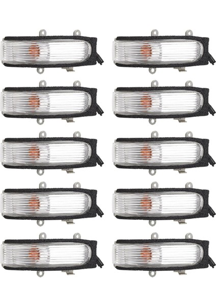 10X Sol Yan (Lh) Kanat Ayna Kapı Göstergesi Lens Dönüş Sinyal Işığı 2006-2011 Vios 2008-2013 81730-06060 (Yurt Dışından)