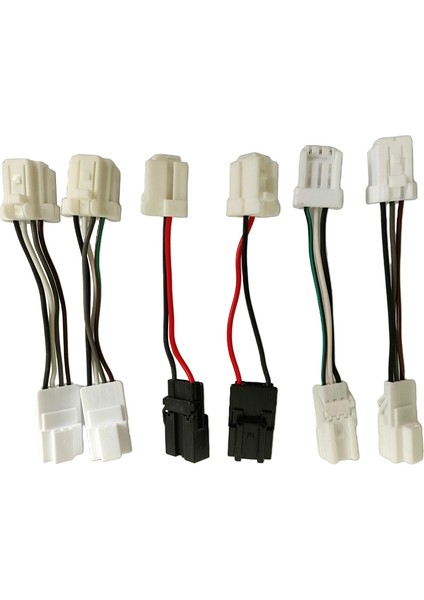 6 Adet Araba Arka Lambası Adaptörü Kablo Demeti Premium Dayanıklı 240SX Pnp S13 Kouki 1989-1993 KP-S13-KT (Yurt Dışından)
