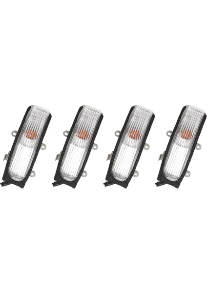 4x Sol Yan (Lh) Kanat Ayna Kapı Göstergesi Lens Dönüş Sinyal Işığı 2006-2011 Vios 2008-2013 81730-06060 (Yurt Dışından)