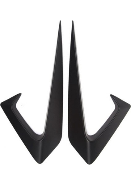 Model 3 Yan Kamera Koruması, 2017-2021 Aksesuarları Için Dönüş Sinyali Yan Işaret Kapağı, Siyah (Yurt Dışından)