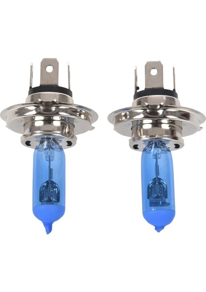 Adet H4 100W 6000K Beyaz Araba Hıd Halojen Far Ampulleri Işık Lambası (Yurt Dışından)