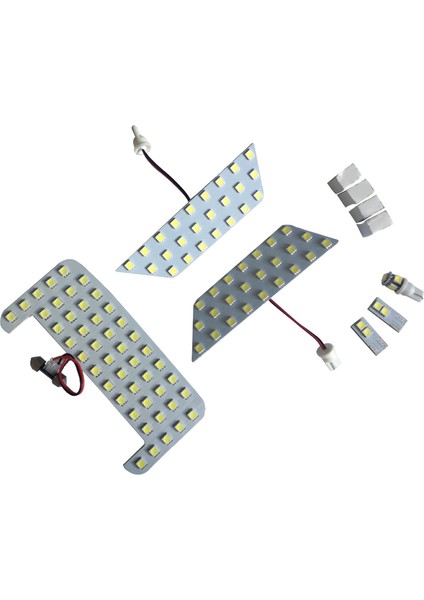 Araba Beyaz LED Iç Yükseltme Işık Lambası Ampul Kiti 2019 2020 Için (Yurt Dışından)