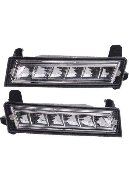 Araba Ön Sol Sağ LED Gündüz Çalışan Işık Drl W164 X164 X204 ML350 ML450 GL450 GLK350 2010-2012 (Yurt Dışından)