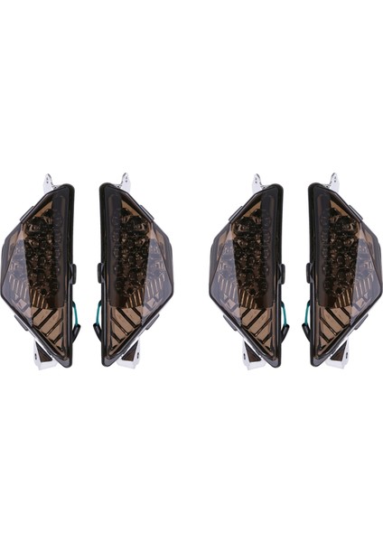 Nınja 250 300 400 2013-2021 Için 2x Motosiklet LED Dönüş Sinyali Işık Göstergesi (Yurt Dışından)