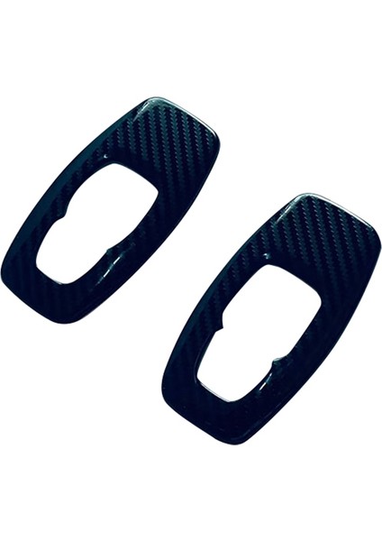 Araba Karbon Fiber Paslanmaz Çelik Iç Arka Okuma Işığı Lambası Kapağı Trim Etiket 2022 2023 Için (Yurt Dışından)