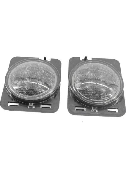 Wrangler Için LED Dönüş Sinyali Tekerlek Başlık Işığı Ön Tampon Işığı Sis Lambası Yan Işık (Yurt Dışından)