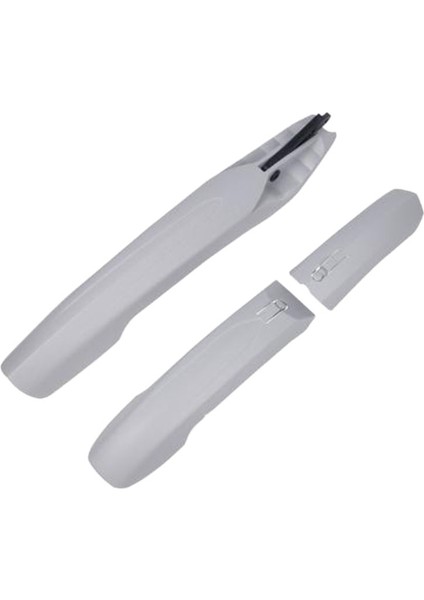 1 Çift Bisiklet Çamurluk LED Arka Lambası Dağ 24 26 27.5 Inç Bisiklet Çamur Ön/arka Tekerlek, Gri (Yurt Dışından)