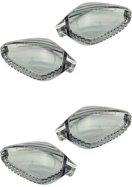 4x Motosiklet Dönüş Sinyali Lambası Kapağı Gösterge Aydınlatma Koruması 300/500 Rebel NC700 NC750 S/x CTX700 Siyah (Yurt Dışından)