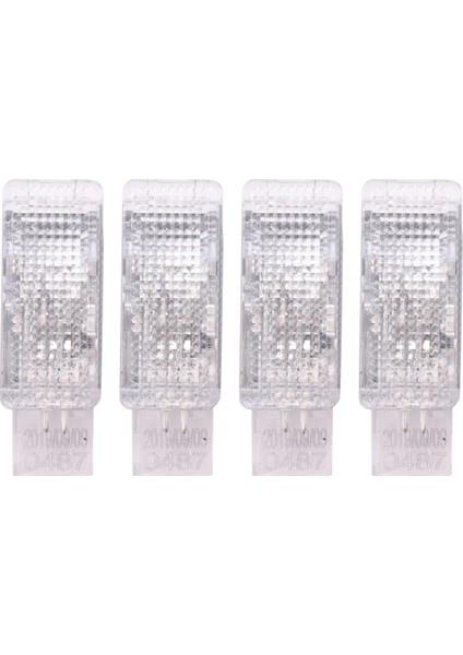 4 Adet Araba Iç Halojen Ayak Lambası Havasız Ortam Kabini Gövde Lambası B6 Golf 6 Mk6 Mk7 7L0947415 3td (Yurt Dışından)