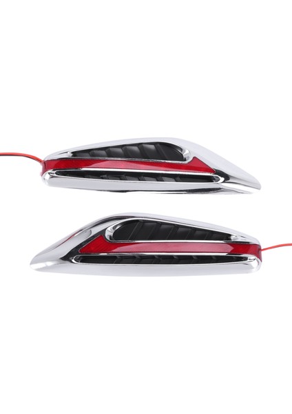 1 Çift DC12V Otomobil Yaprak Yaprak Dönüş Sinyali, LED Modifiye Yan Işık Işaretleme Dönüş Sinyali Işığı, Evrensel Araba Dönüş Sinyali (Kırmızı Işık) (Yurt Dışından)