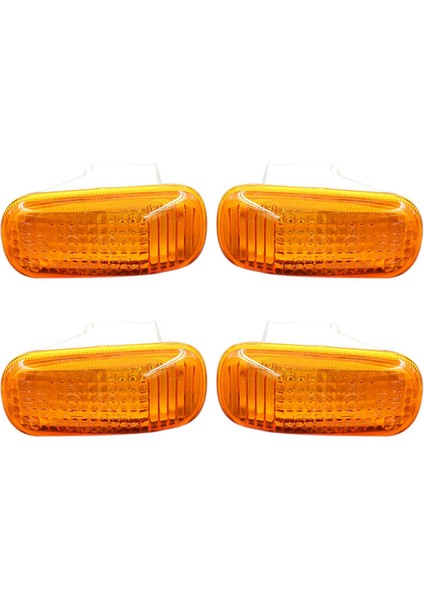 4x Yan Dönüş Sinyal Işığı Ön Işaret Lambası City Stream Odyssey -V Fıt Jazz 2002-2014 Sarı (Yurt Dışından)