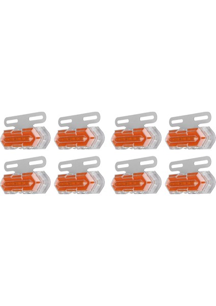 8 Adet 24V LED Araba Yan Ikaz Lambaları Dönüş Sinyal Işıkları Kamyon Yan Işıkları Römork Kamyonlar Için Uygun (Yurt Dışından)