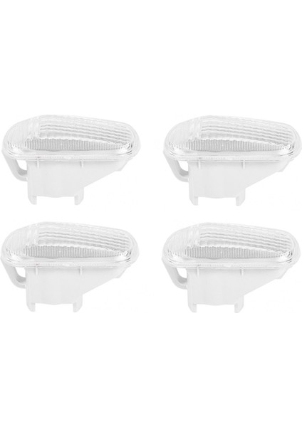4 Adet Araba Yan Bölme Dönüş Sinyal Işığı Lamba Gölge Kabuk Kapak Konut Için Fit 2002-2005 34301-S5H-T02 (Yurt Dışından)