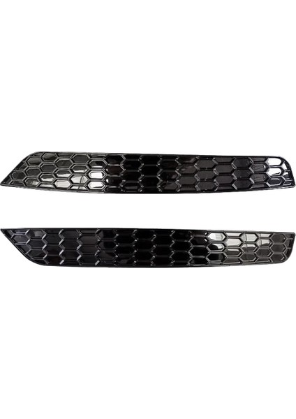 1 Çift Arka Tampon Petek Reflektör Kapak Trim Şekillendirici Golf 6 Için Arka Bar Kuyruk Sis Işık Şeritleri Etiket Parlak (Yurt Dışından)