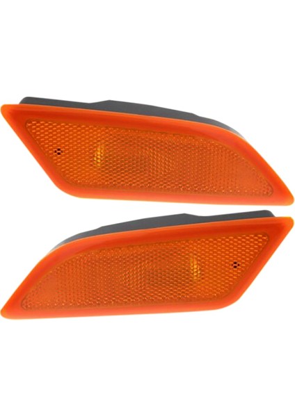 2 Set Yan Işaretleyiciler Köşe Lambası Park Lambası Cornerlight W204 2012-2015 Için Abd 2049067401 2049067301 (Yurt Dışından)