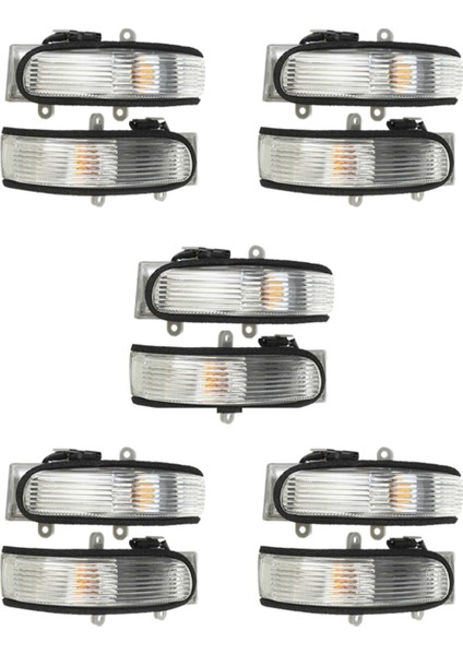 10 Adet Dikiz Aynası Dönüş Sinyal Işığı Lambası 2006-2011 Vios 2008-2012 2008 2009 81730-06060 (Yurt Dışından)