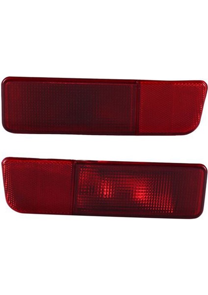 1 Çift Araba Arka Tampon Sis Lambası Park Uyarı Reflektör Arka Lambaları Fren Lambası 2001 2002 Için (Yurt Dışından)