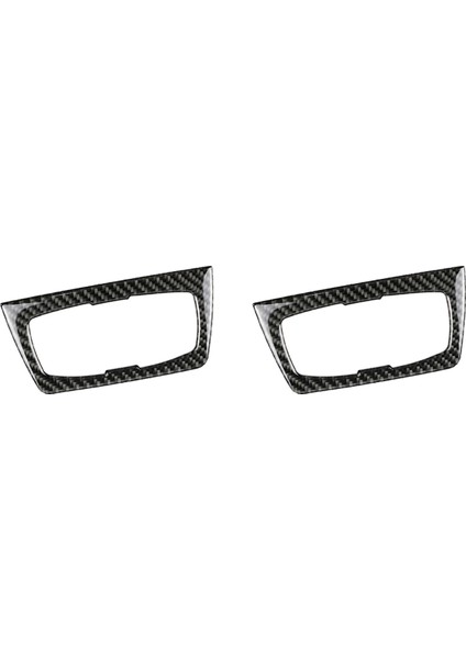 2x IÇIN-F30 F31 F32 F33 F34 3 Serisi 328I 325I 2012-2020 Otomatik Far Anahtarı Çerçeve Iç Kapak Trim Karbon Fiber (Yurt Dışından)