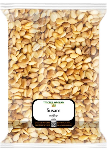 Susam 500 Gr. Taze ve Kaliteli Baharatlar Kavrulmuş Susam
