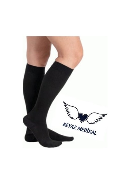 Orta Basınçlı (23 - 32 Mmhg) Diz Altı Varıs Çorabı (Burnu Kapalı) modelleri