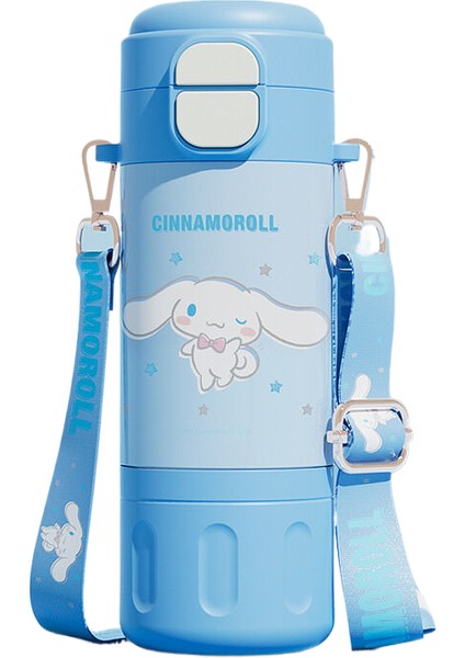 Tzmalloysanrio Kuromi Çocukların Çift Içki Kupası Strap ile Insulatlı (Yurt Dışından)