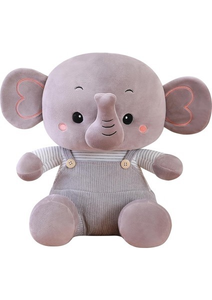 Oyuncaklar Peluş Yastıklar Dolması Fil Sevimli Oyuncak Hediye Tatlı Güzel Fil Peluş Atmak Yastık 23 cm (Yurt Dışından)