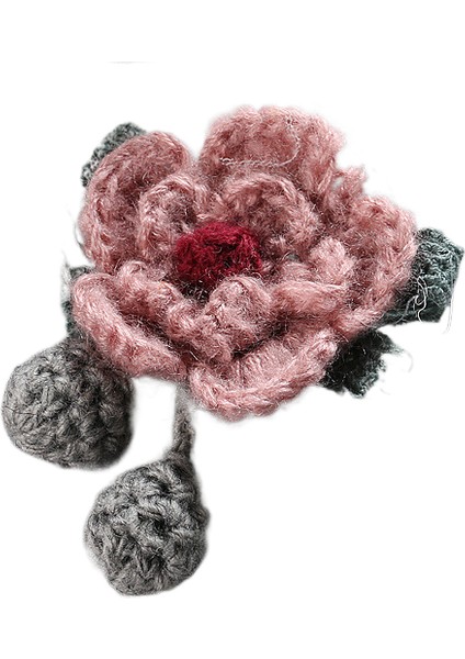 Küçük Taze ve Sevimli Pamuk ve Keten Bitki Çiçek Buketi Broş, Çok Yönlü Büstü Orman Kızı Broş (Yurt Dışından)