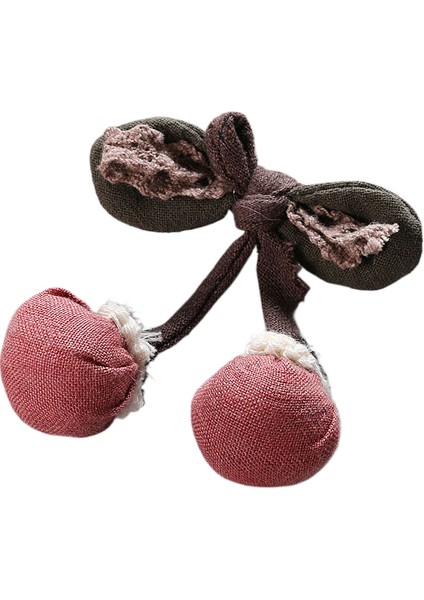 Küçük Taze ve Sevimli Pamuk ve Keten Bitki Çiçek Buketi Broş, Çok Yönlü Büstü Orman Kızı Broş (Yurt Dışından)