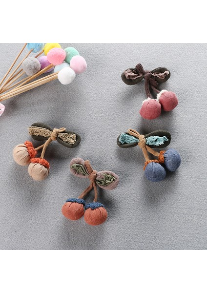 Küçük Taze ve Sevimli Pamuk ve Keten Bitki Çiçek Buketi Broş, Çok Yönlü Büstü Orman Kızı Broş (Yurt Dışından) fiyatları