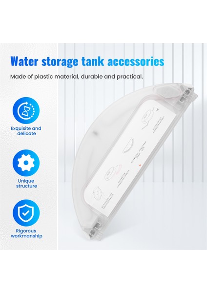 S5 S50 S51 S55 S6 S52 T61 P50 T7 T4 T6 P5 Xıaowa E2 E3 E4 Elektrikli Süpürge Için Su Tankı Çekirdeği (Yurt Dışından)