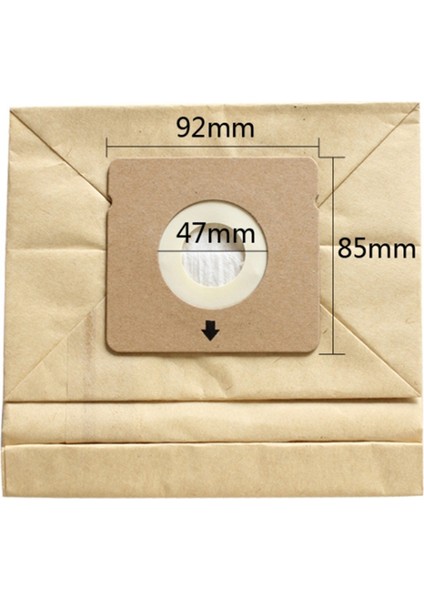 10 Adet/lot Elektrikli Süpürge Toz Torbası Kağıt Filtre RO5227 ZR0039 RO1717 RO1733 RO1751 Vb. (Yurt Dışından)