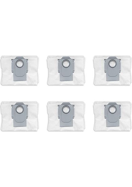 Q8 Max Max+ Q5 Pro Pro+ Yedek Aksesuarlar Toz Torbası Parçaları Için 6 Adet (Yurt Dışından)