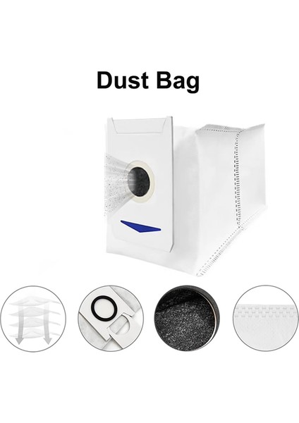 T30 Omni / Pro Robot Süpürge Aksesuarları Yan Fırça Filtre Paspas Bezi (Yurt Dışından)