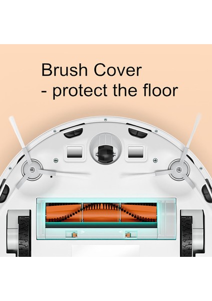 Mi Robot Vakum Mop Essential Model No. Mjstg1 Robotik Temizleyici Yedek Parçaları Için Yedek Fırça Kapağı (Yurt Dışından)