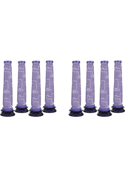 8 Parça Yedek Ön Filtre -Vakum Uyumlu V6 V7 V8 Serisi Parçayı Değiştirir (Yurt Dışından)